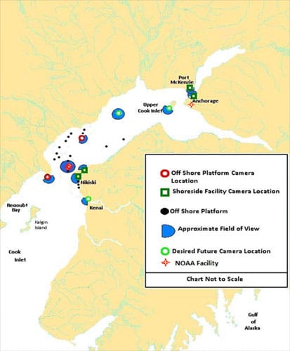 Cook Inlet Ice Forecasting Map