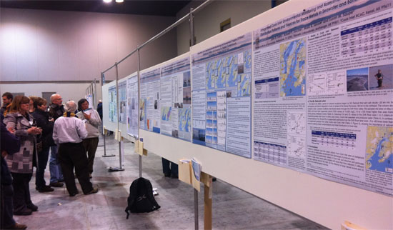 posters presented at the Alaska Marine Science Symposium in Anchorage in 2012
