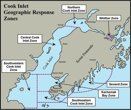 Cook Inlet Zone Map